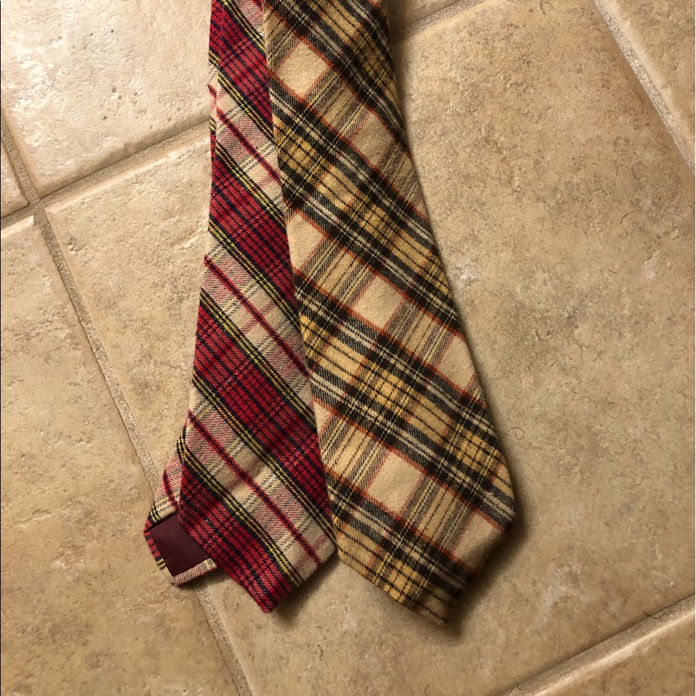 Plaid Ties